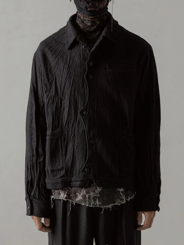 BOILED WOOL JACKET