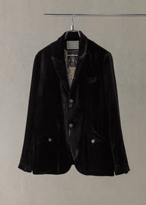 Forgotten Materials || E VELVET BLAZER