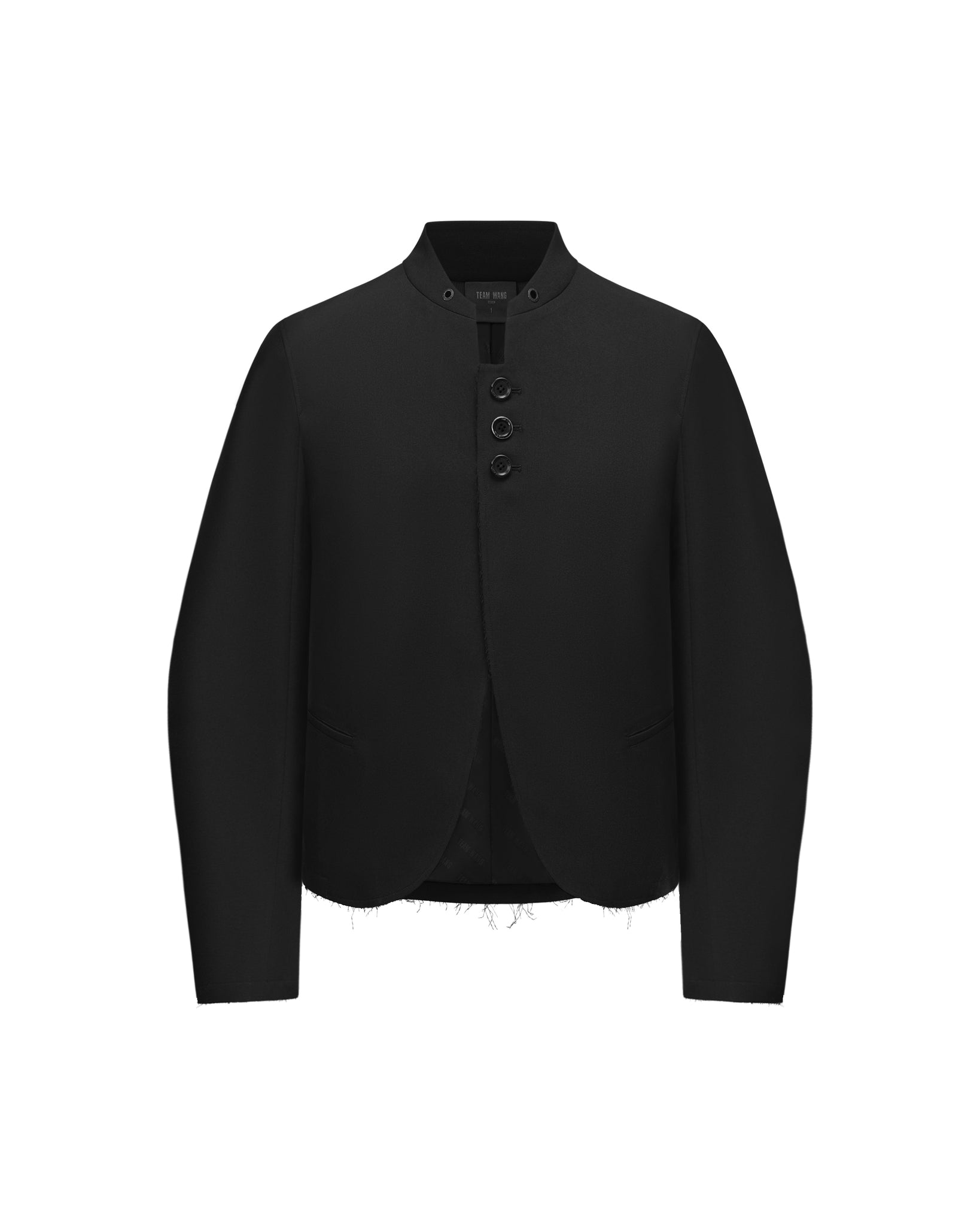 [ACCEPTANCE] STAND-COLLAR SUIT JACKET