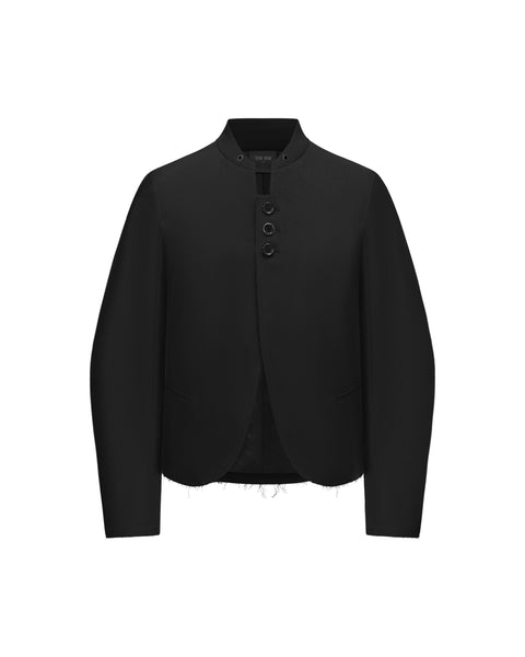 [ACCEPTANCE] STAND-COLLAR SUIT JACKET
