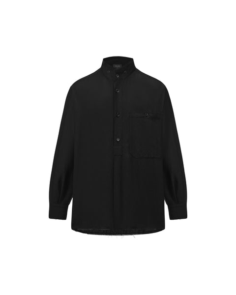 [ACCEPTANCE] OVERSIZED DRAPED SHIRT