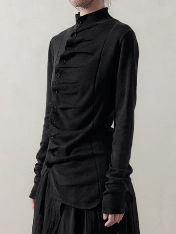 ASYMMETRIC KNIT TOP