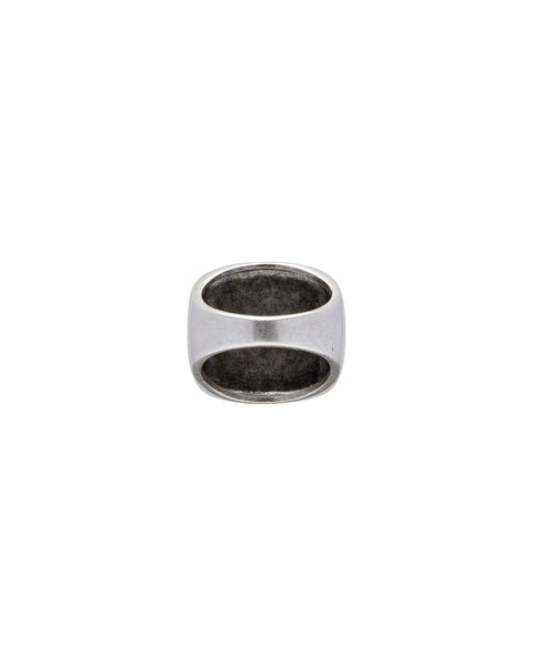 "CHOICES" CROSSED FLAGS SILVER RING