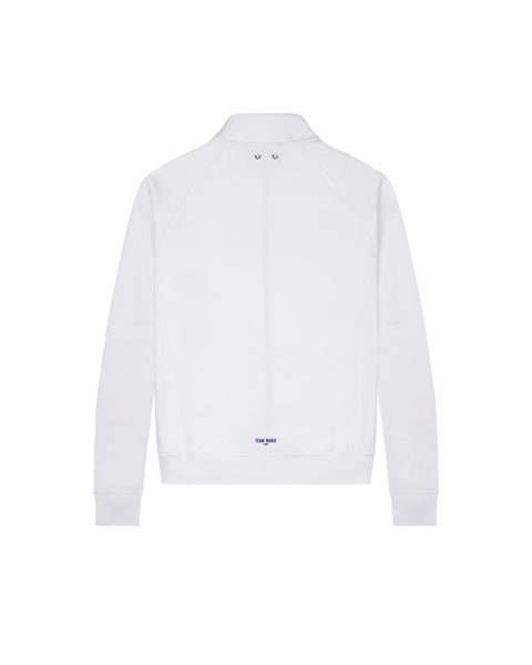 TWD x CHUANG ASIA ZIP-UP CASUAL JACKET - WHITE