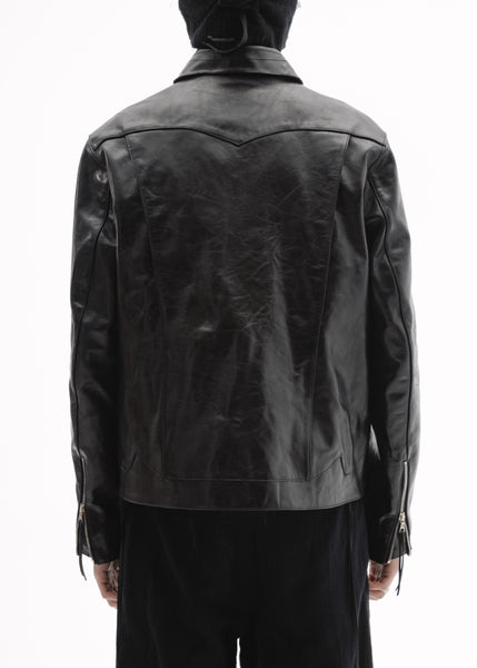 FORGOTTEN MATERIALS | LEATHER CLASSIC JACKET