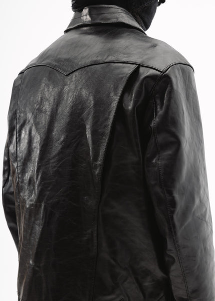 FORGOTTEN MATERIALS | LEATHER CLASSIC JACKET