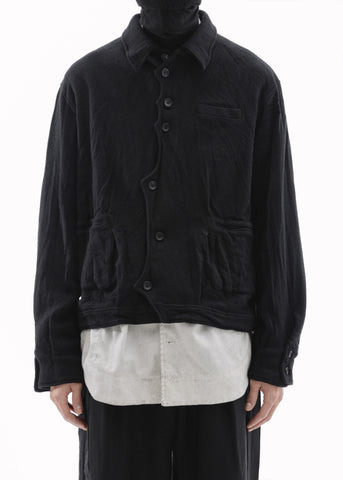 BOILED WOOL JACKET