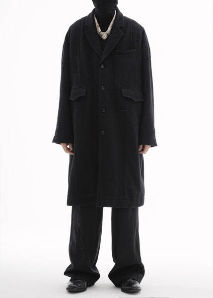 AGED WOOL COAT