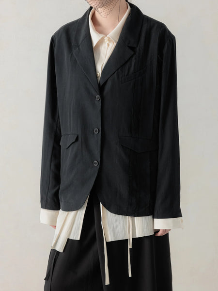 SPLIT-BACK BLAZER
