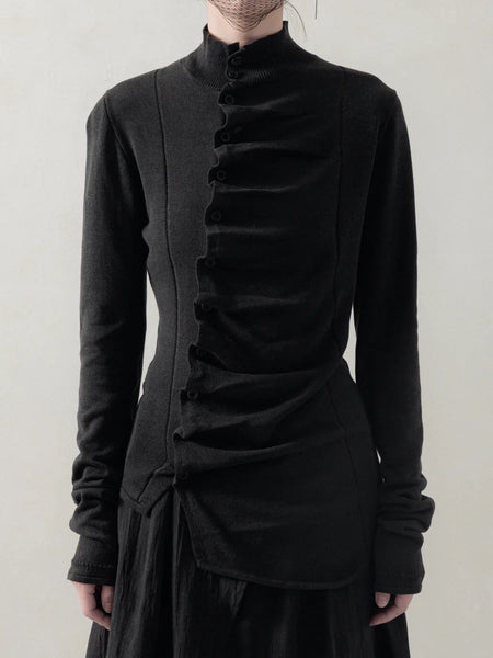 ASYMMETRIC KNIT TOP