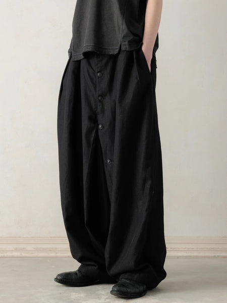 BUTTON DRAFT PANTS