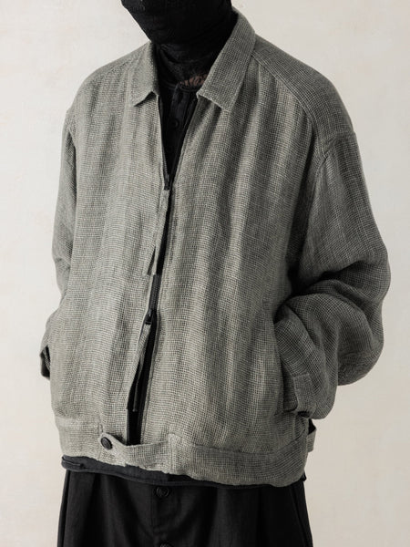 MESH BOMBER - GREY