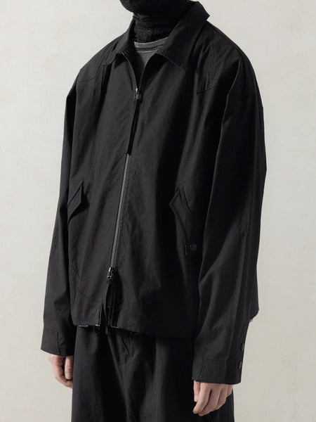DRAWSTRING COACH JACKET