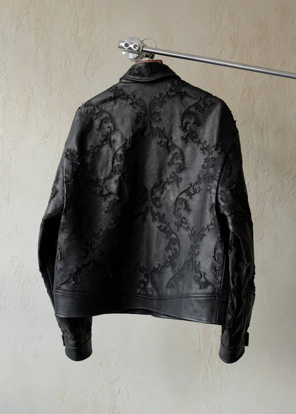 Forgotten Materials || LASER LEATHER JACKET