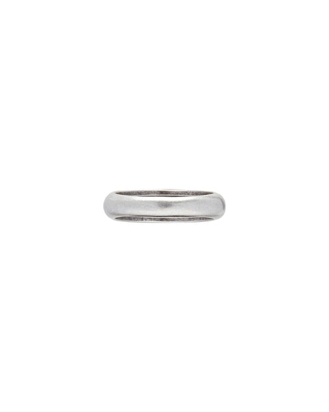 "CHOICES" EYELET SILVER RING