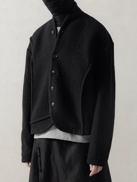 FELTED WOOL BLAZER