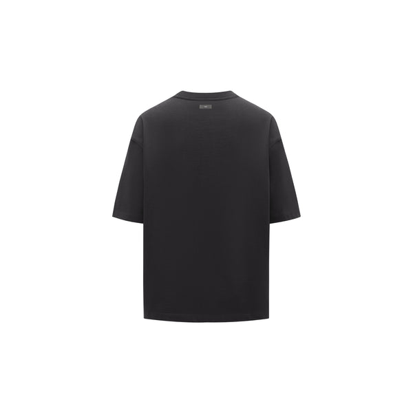[RESET] WASHED TEE - WASHED ASH GREY