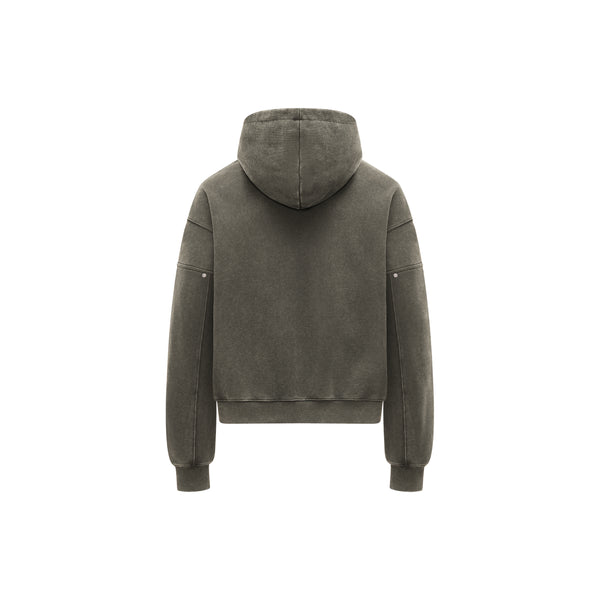 [RESET] WASHED HOODIE - WASHED TAUPE