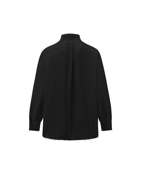 [ACCEPTANCE] OVERSIZED DRAPED SHIRT