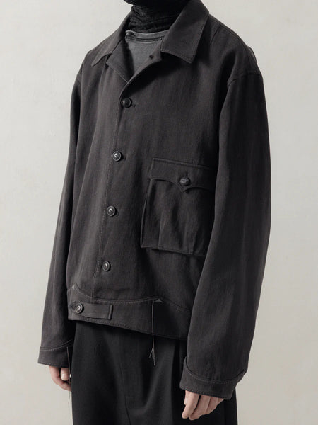 CYCLIST JACKET - AGED BLACK