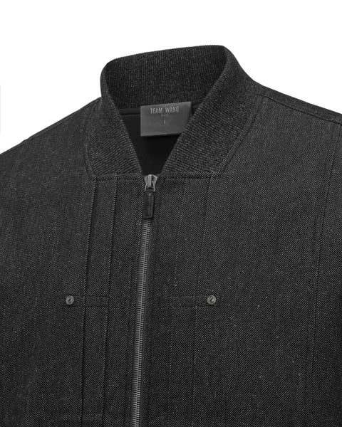 [RESET] ZIP-UP JACKET - ASH GREY