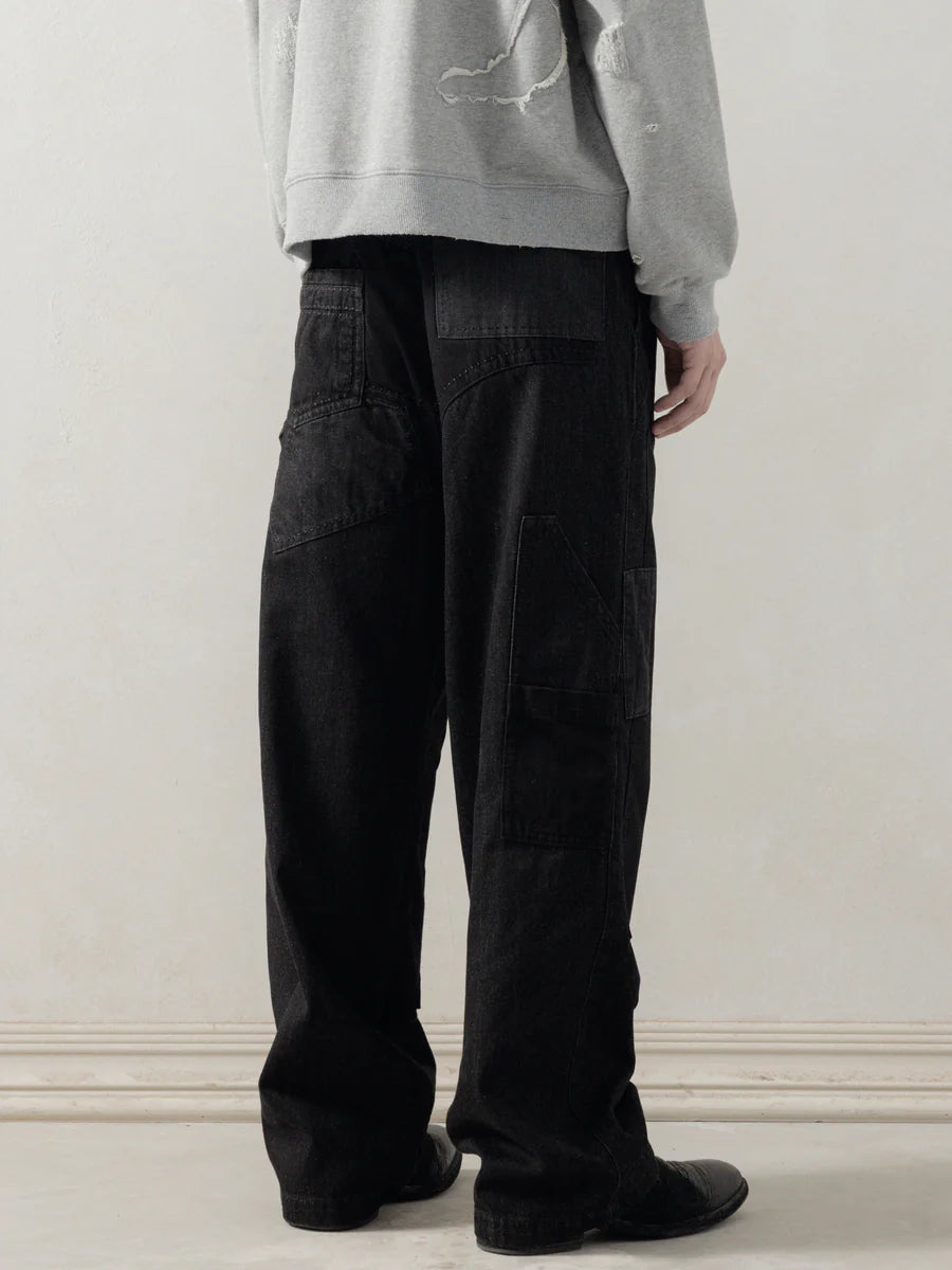 HEAVY REPAIRED JEANS
