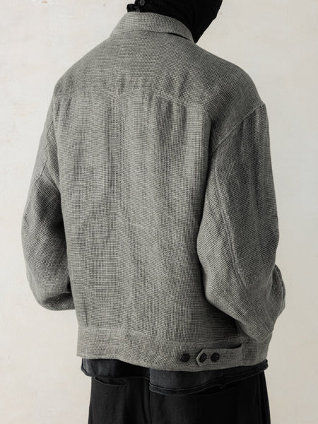 MESH BOMBER - GREY