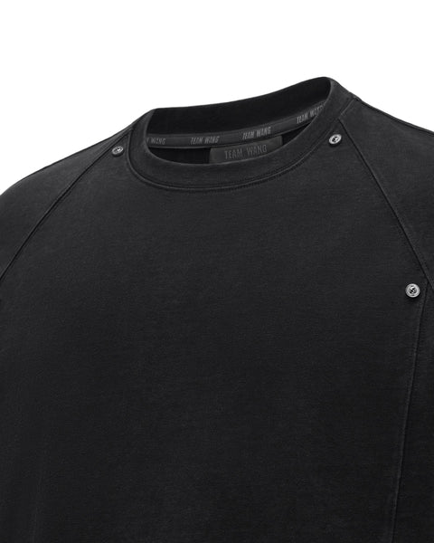 [RESET] WASHED TEE - WASHED ASH GREY