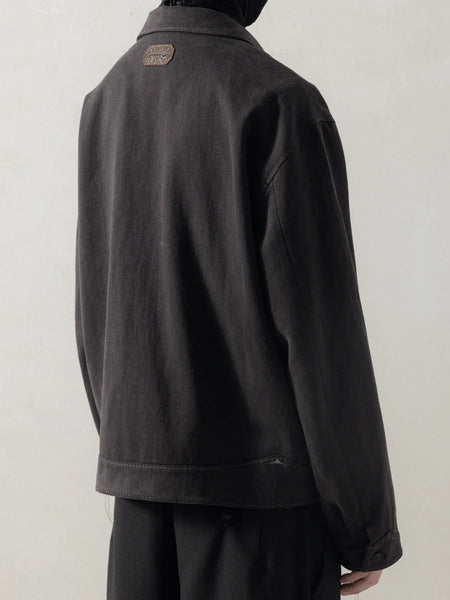 CYCLIST JACKET - AGED BLACK