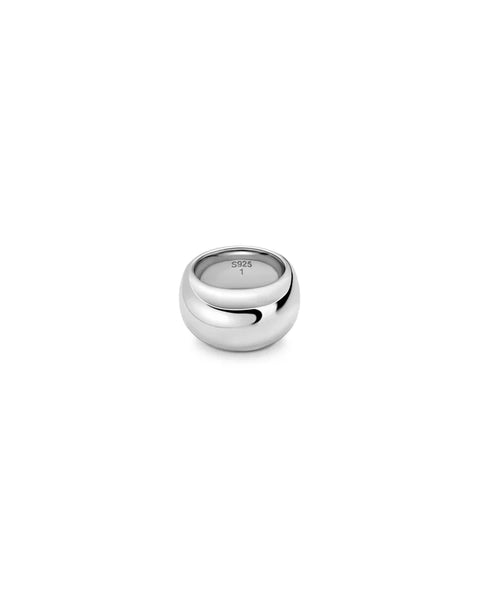 [THE ORIGINAL 1 - 2020] WIDE BAND SILVER RING