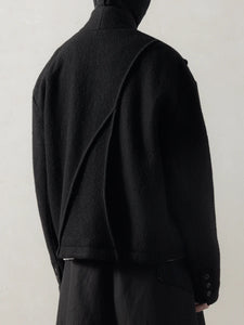 FELTED WOOL BLAZER