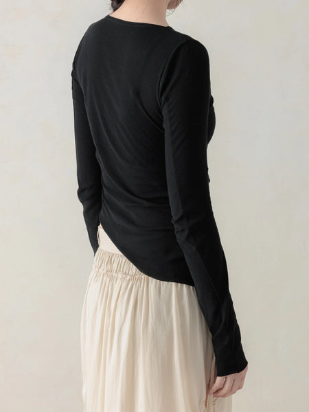 SCULPTED RIB TOP