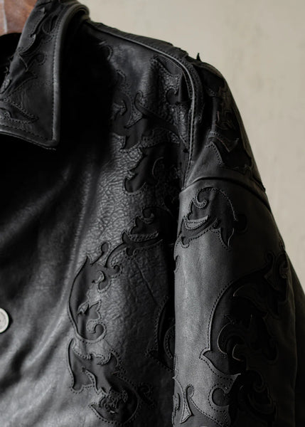 Forgotten Materials || LASER LEATHER JACKET