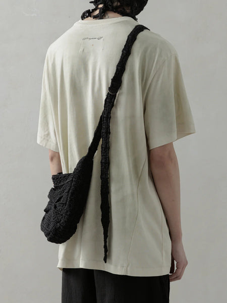 GATHERED KNIT BAG