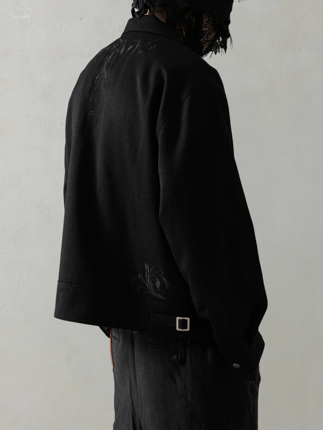 EMBROIDERED SHEER JACKET