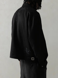 EMBROIDERED SHEER JACKET