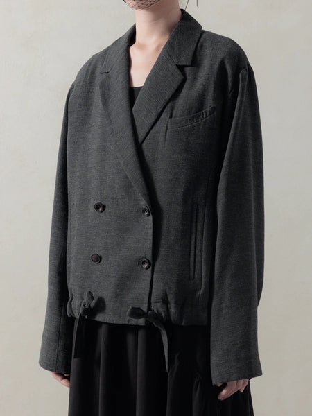 DOUBLE-BREASTED SHORT JACKET