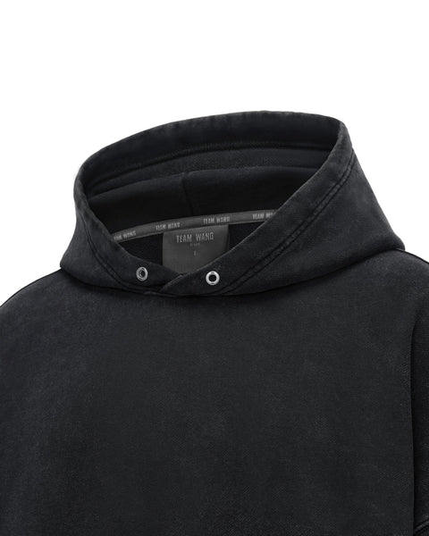 [RESET] WASHED HOODIE - WASHED ASH GREY