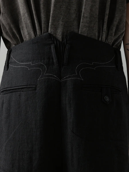 SHEER PANTS - BLACK