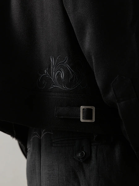 EMBROIDERED SHEER JACKET
