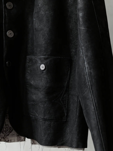 Forgotten Materials || LEATHER BLAZER