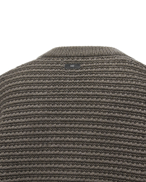 [RESET] V-NECK CARDIGAN - TAUPE