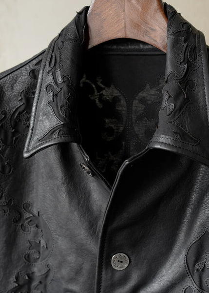 Forgotten Materials || LASER LEATHER JACKET