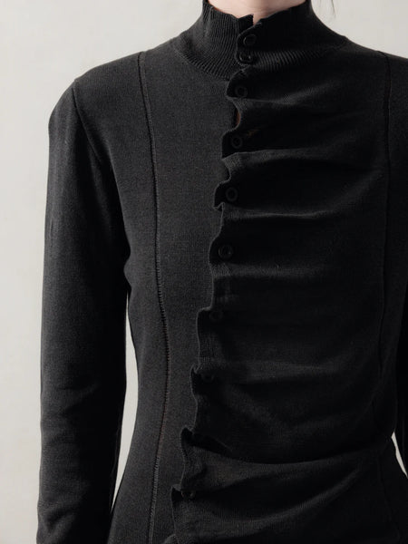 ASYMMETRIC KNIT TOP