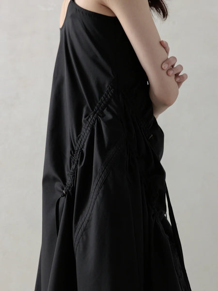 DRAWSTRING DRESS