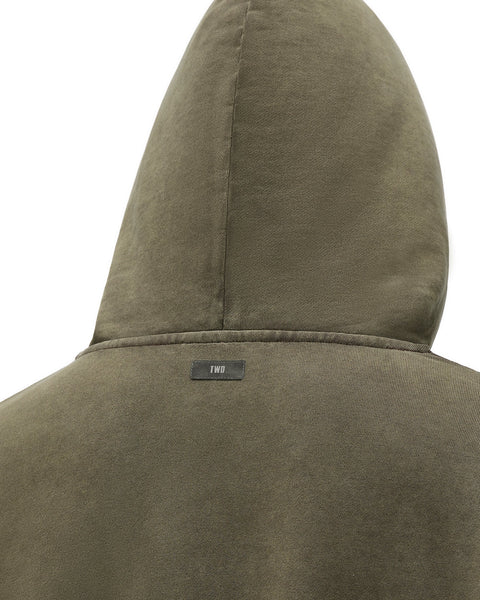 [RESET] WASHED HOODIE - WASHED TAUPE
