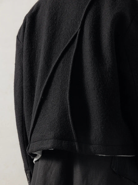 FELTED WOOL BLAZER