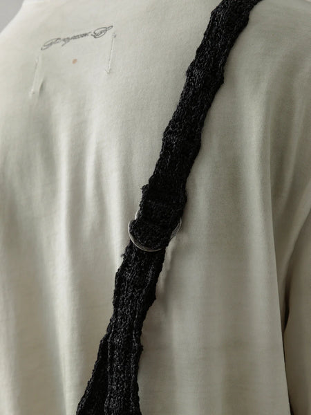 GATHERED KNIT BAG
