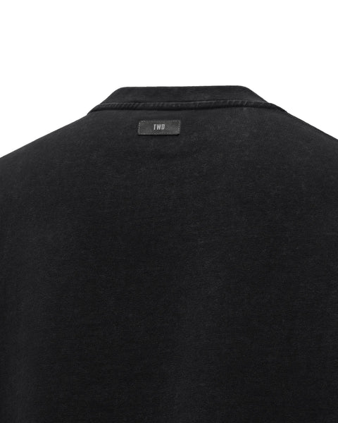 [RESET] WASHED TEE - WASHED ASH GREY