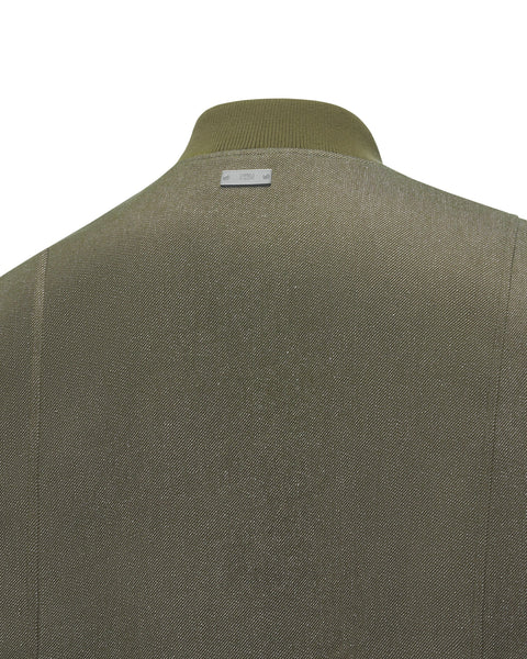 [RESET] ZIP-UP JACKET - DARK MOSS GREEN